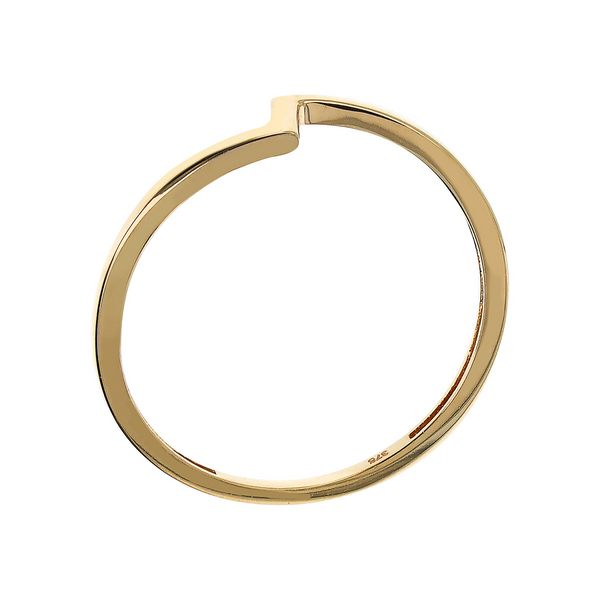 Ring in Gold 375 Square Design