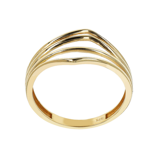 375 Gold Multistrand Ring