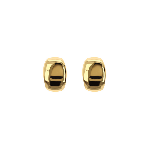 375 Gold Pepita Lobe Earrings