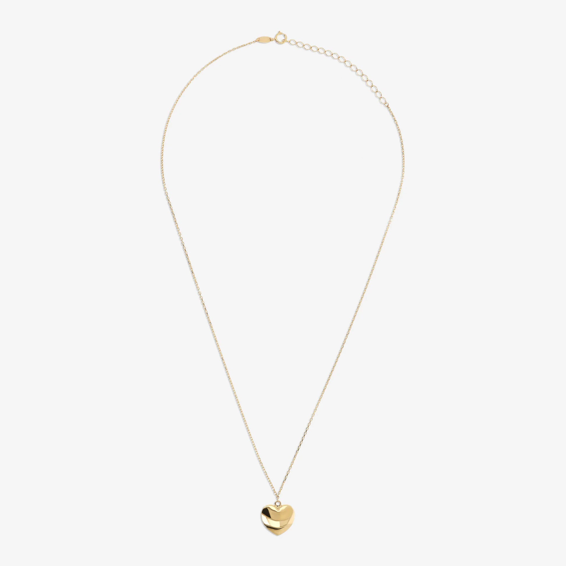 Collana Con Cuore - Oro Giallo Collana Con Cuore - Oro Giallo