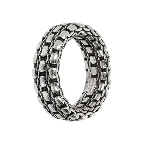 Band Ring with Tire Design