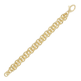 Bracelet chaîne byzantine