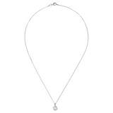 Forzatina Chain Necklace with Octagonal Light Point Pendant